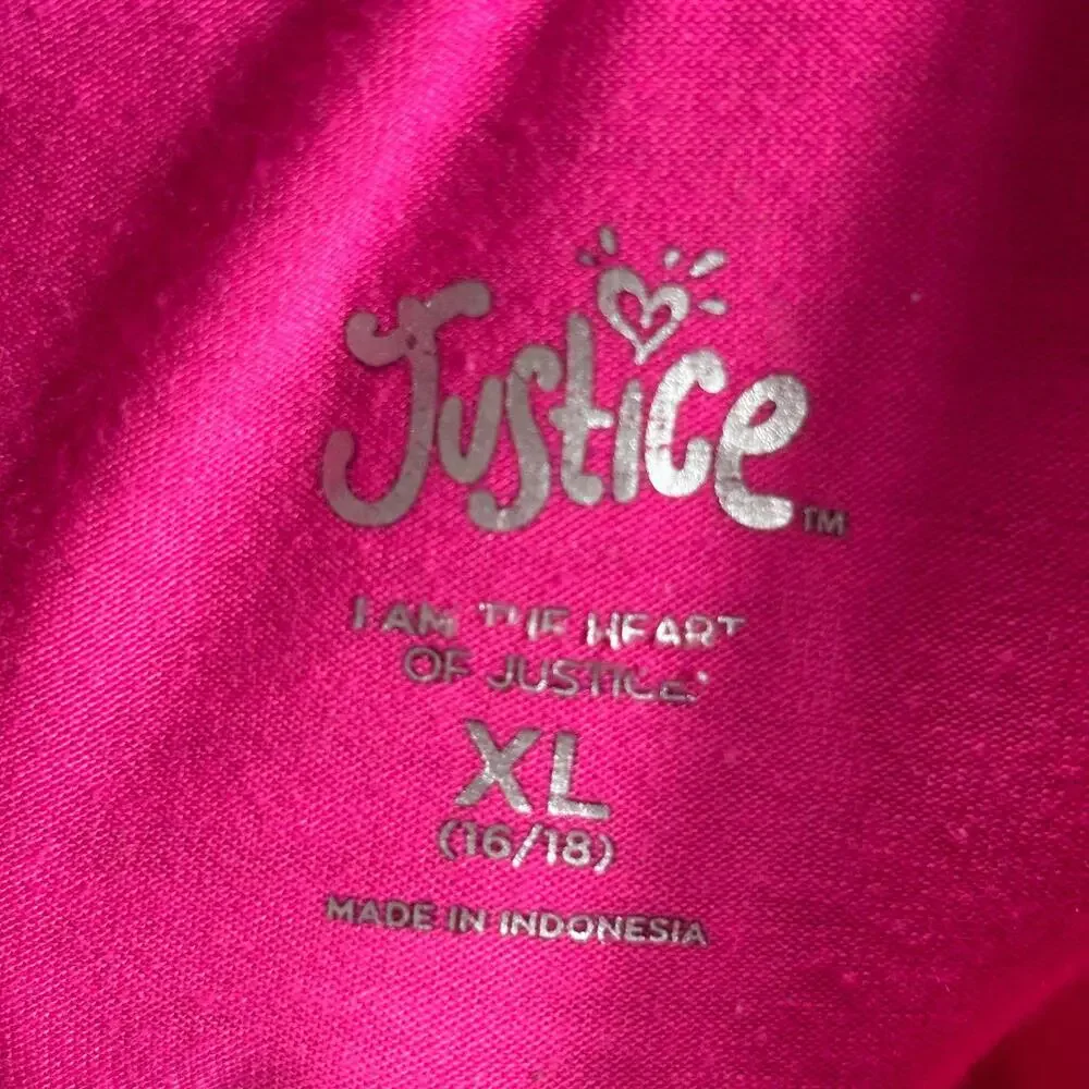 Justice Sport Butterfly Graphic T-Shirt XL